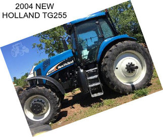 2004 NEW HOLLAND TG255