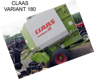 CLAAS VARIANT 180