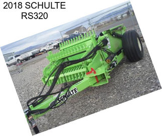 2018 SCHULTE RS320