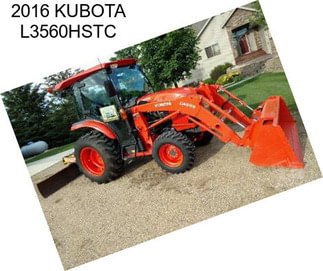 2016 KUBOTA L3560HSTC