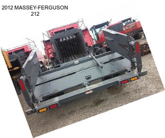 2012 MASSEY-FERGUSON 212