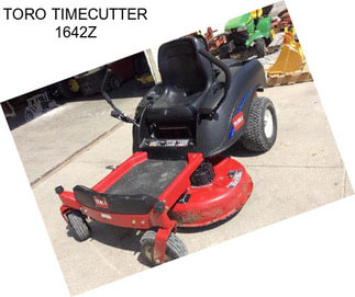 TORO TIMECUTTER 1642Z