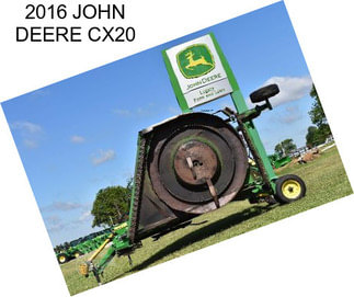 2016 JOHN DEERE CX20