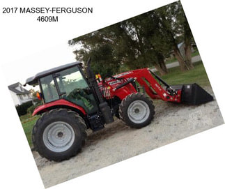 2017 MASSEY-FERGUSON 4609M