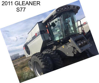 2011 GLEANER S77