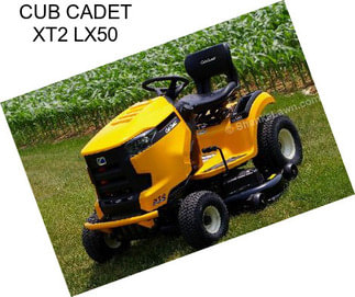 CUB CADET XT2 LX50