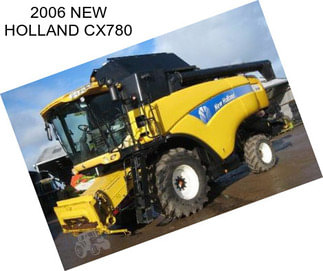 2006 NEW HOLLAND CX780