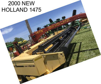 2000 NEW HOLLAND 1475