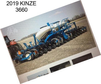 2019 KINZE 3660