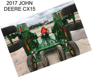 2017 JOHN DEERE CX15
