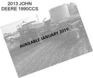 2013 JOHN DEERE 1990CCS