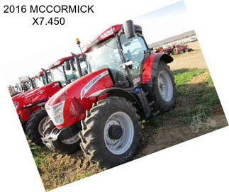 2016 MCCORMICK X7.450