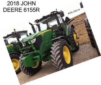 2018 JOHN DEERE 6155R