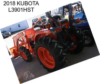 2018 KUBOTA L3901HST