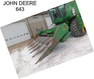 JOHN DEERE 643