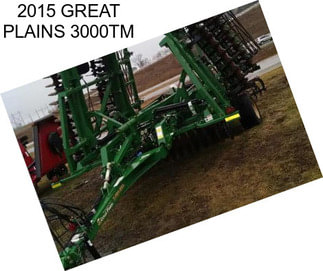 2015 GREAT PLAINS 3000TM