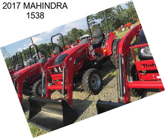 2017 MAHINDRA 1538