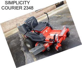 SIMPLICITY COURIER 2348