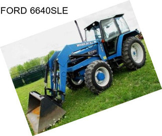 FORD 6640SLE