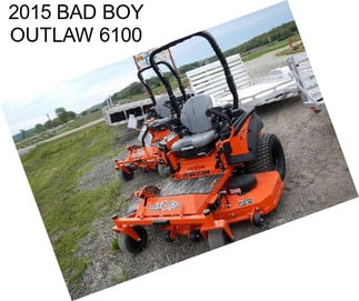 2015 BAD BOY OUTLAW 6100