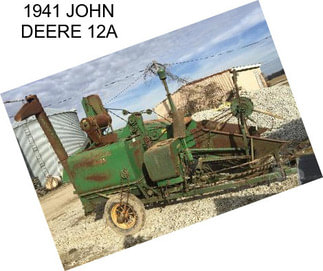1941 JOHN DEERE 12A