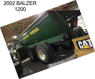 2002 BALZER 1200