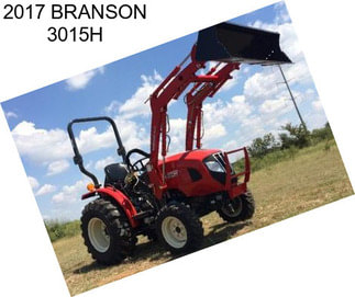 2017 BRANSON 3015H