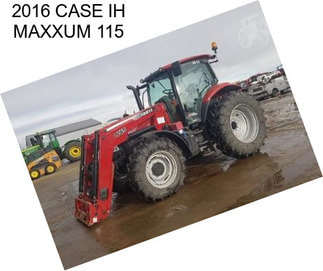 2016 CASE IH MAXXUM 115