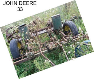 JOHN DEERE 33