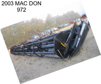 2003 MAC DON 972