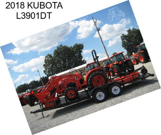 2018 KUBOTA L3901DT