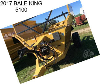 2017 BALE KING 5100