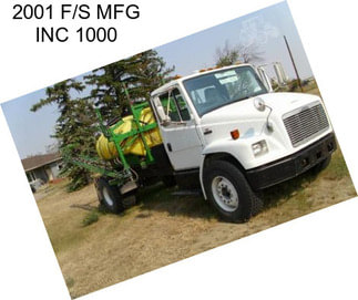 2001 F/S MFG INC 1000