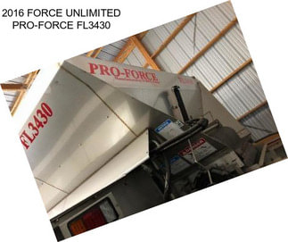 2016 FORCE UNLIMITED PRO-FORCE FL3430