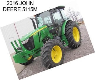 2016 JOHN DEERE 5115M