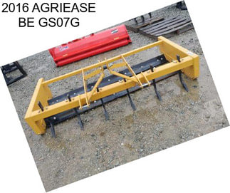 2016 AGRIEASE BE GS07G