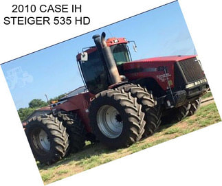 2010 CASE IH STEIGER 535 HD