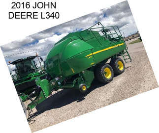 2016 JOHN DEERE L340