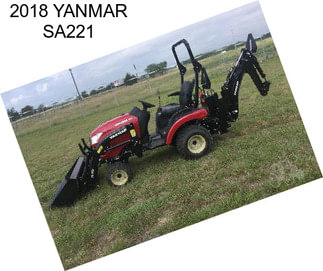 2018 YANMAR SA221