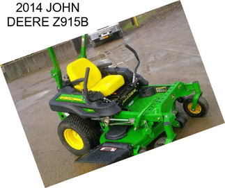 2014 JOHN DEERE Z915B