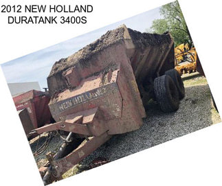 2012 NEW HOLLAND DURATANK 3400S