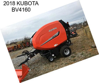 2018 KUBOTA BV4160