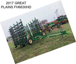 2017 GREAT PLAINS FH6630HD