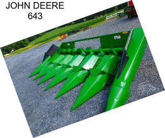 JOHN DEERE 643