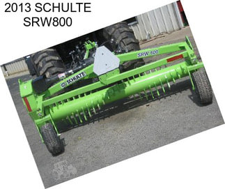 2013 SCHULTE SRW800