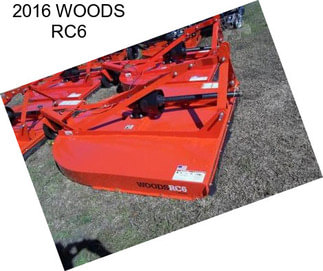 2016 WOODS RC6