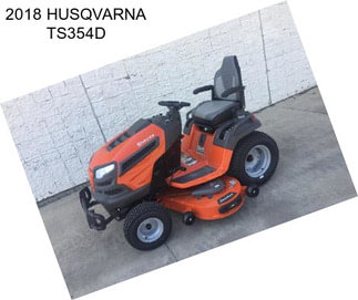 2018 HUSQVARNA TS354D