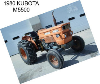 1980 KUBOTA M5500