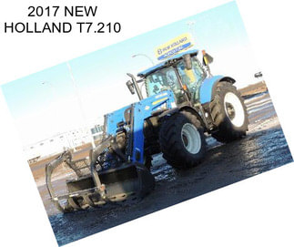 2017 NEW HOLLAND T7.210