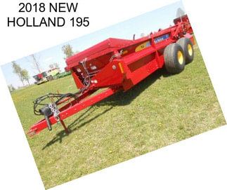 2018 NEW HOLLAND 195